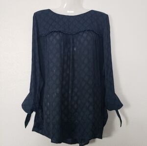 Motherhood Maternity blue shirt size S